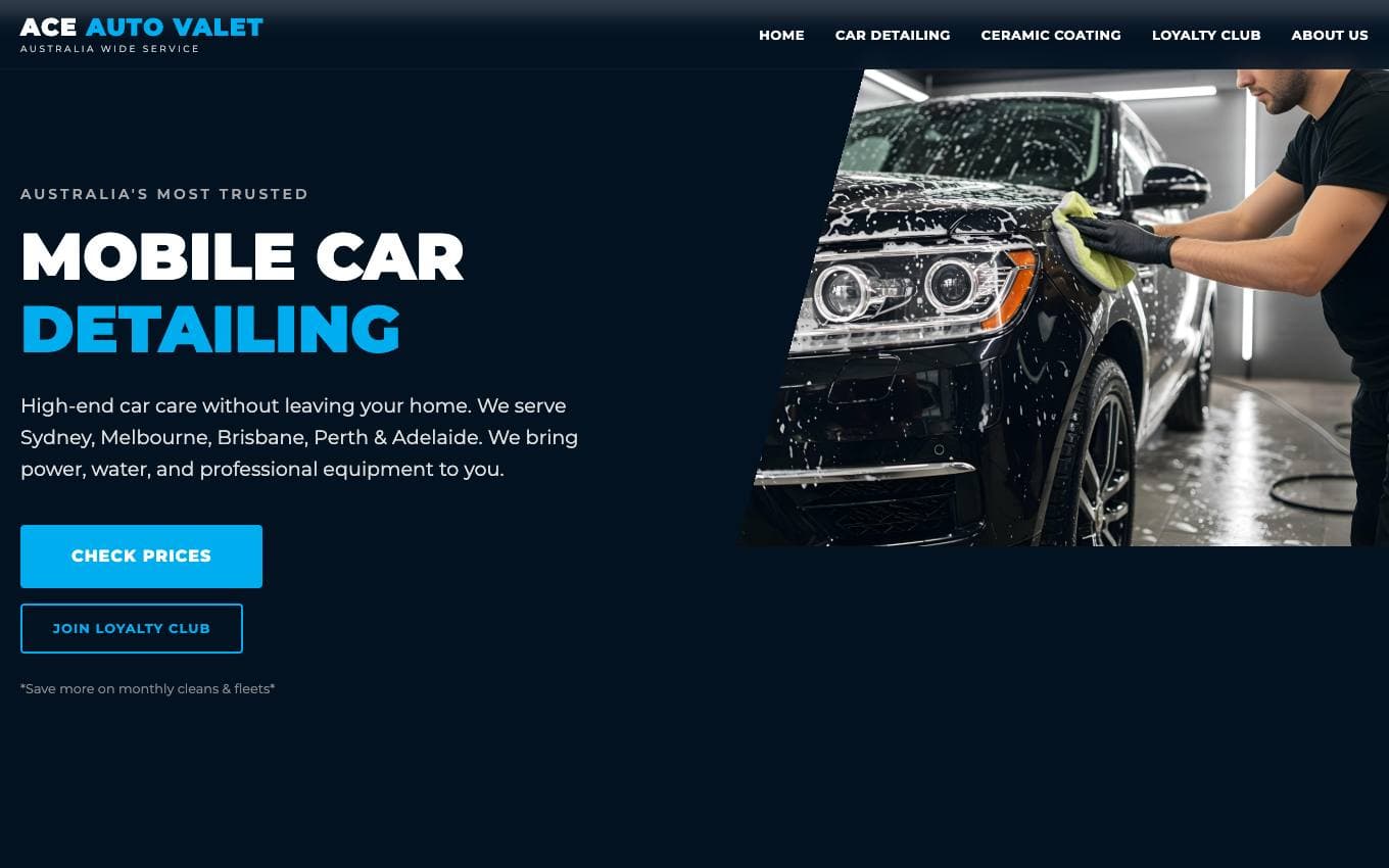 Ace Auto Valet preview