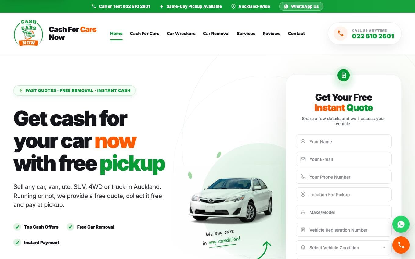 Cash for Unwanted Cars preview