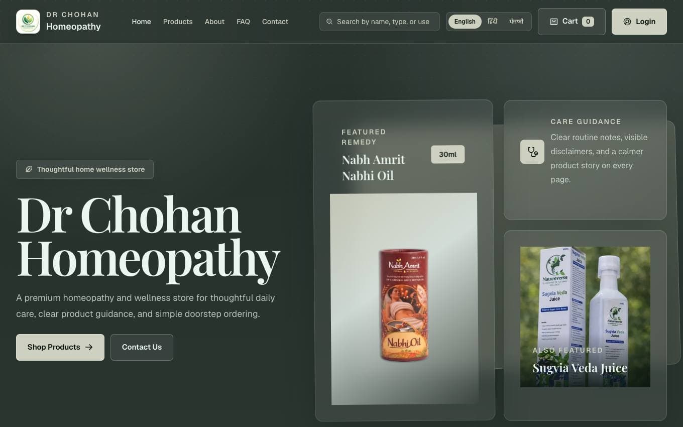 Chohan Homeopathy preview