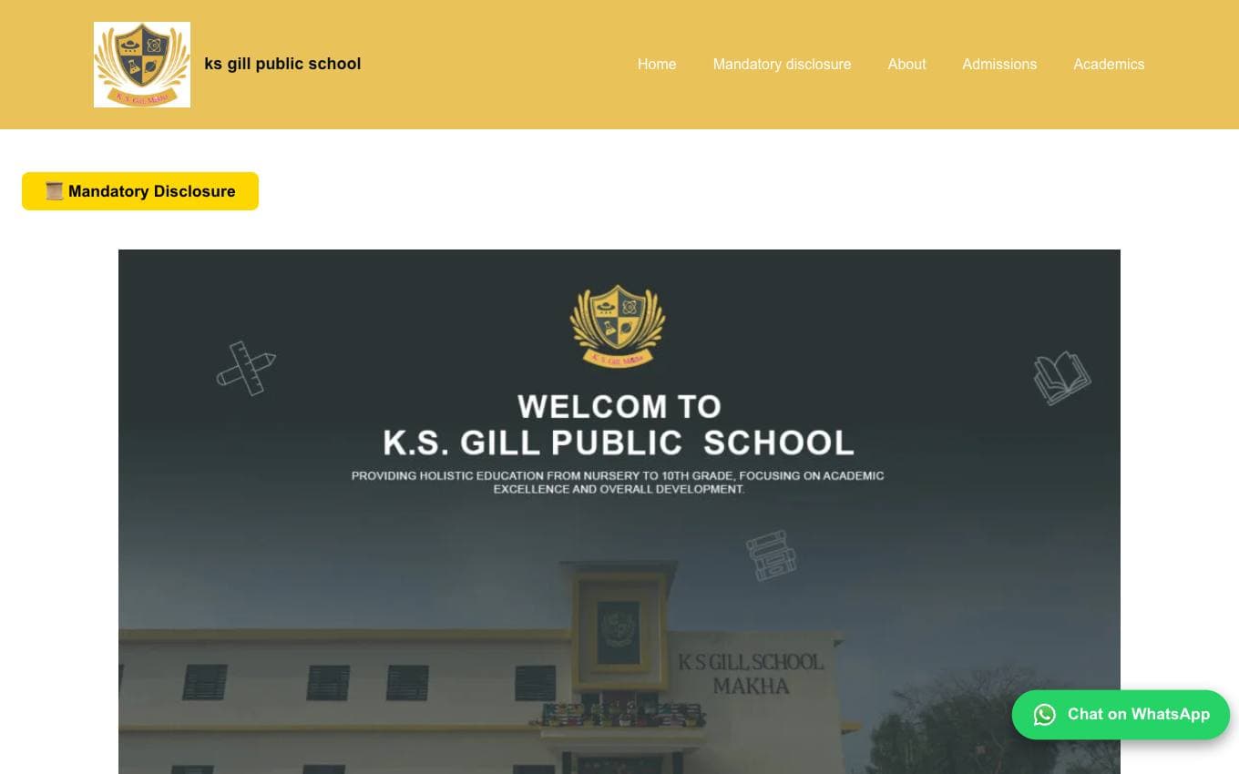 KS Gill Public School preview