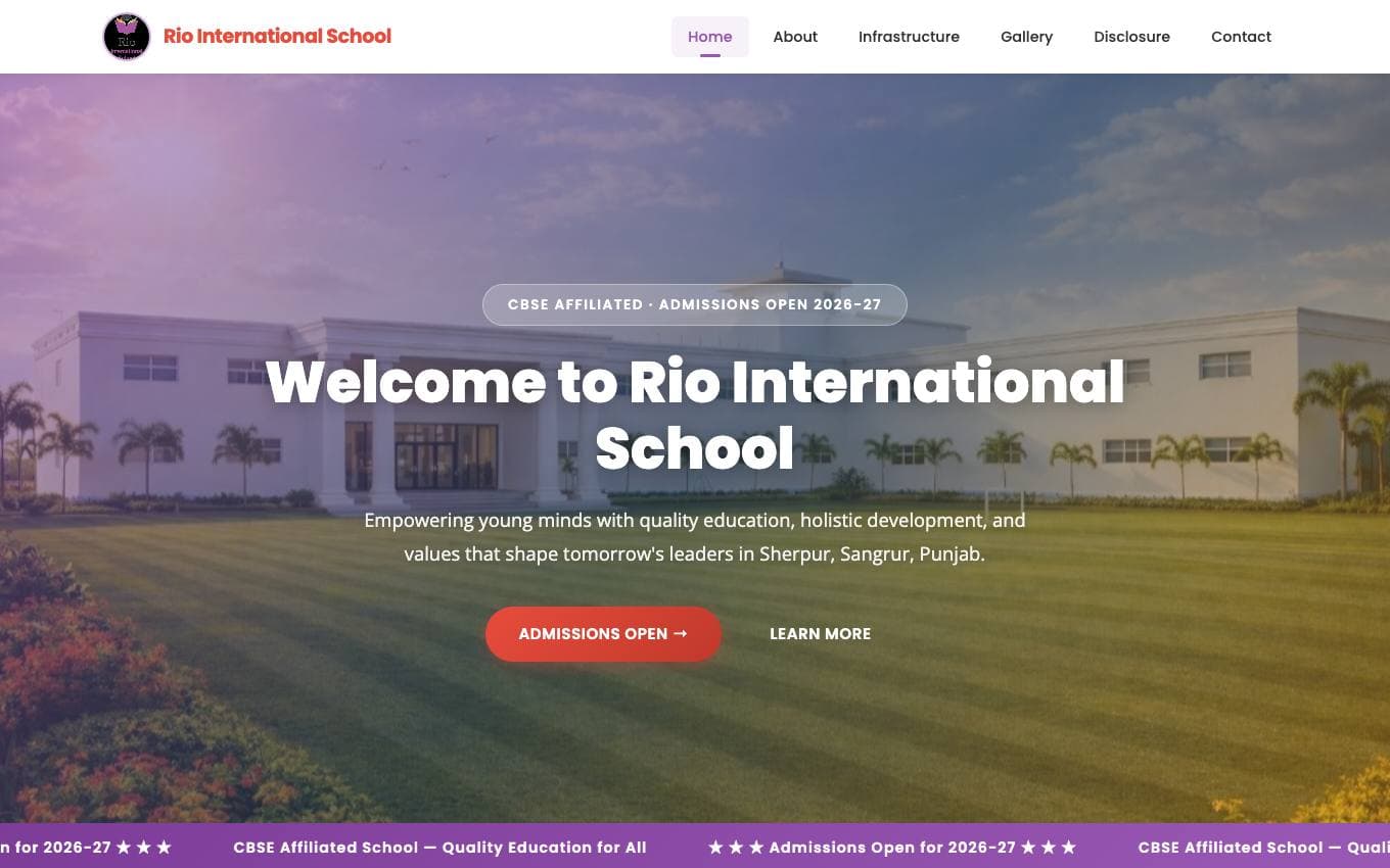 Rio International School preview
