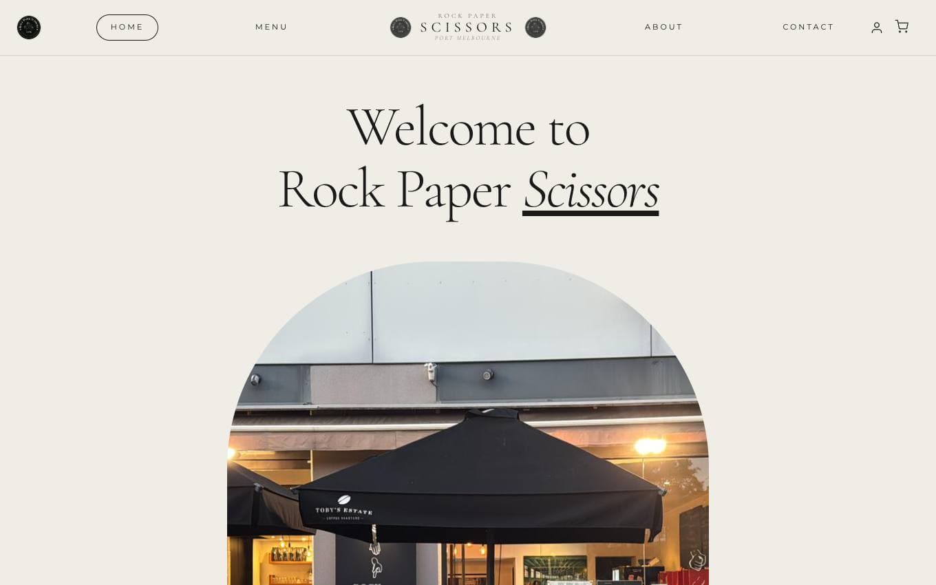 Rock Paper Scissors Cafe preview