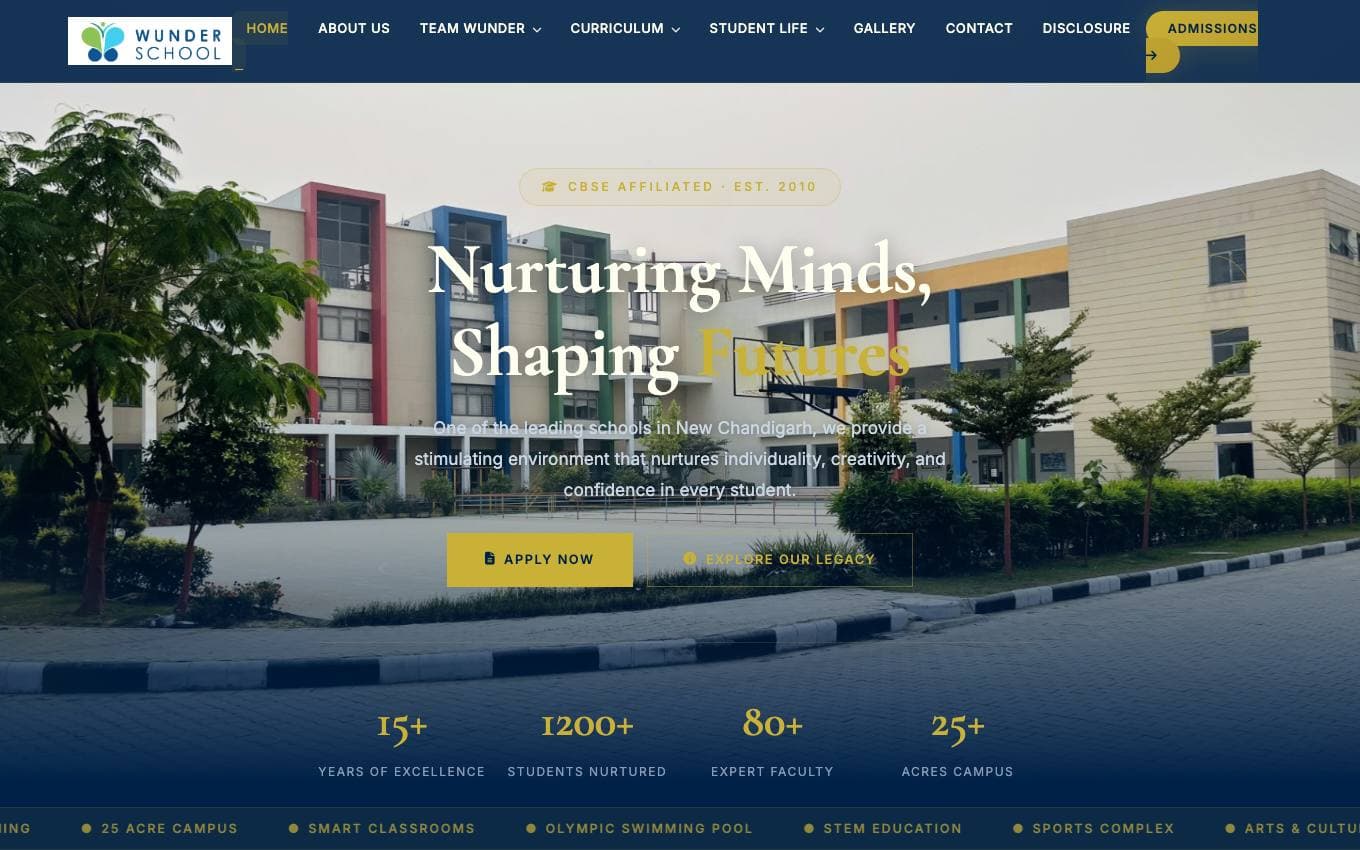Wunder School preview